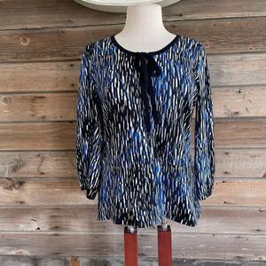 JW Styles Long Sleeve Top Size L EUC
